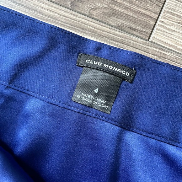 Club Monaco silk mini skirt - Picture 6 of 6